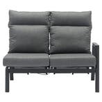 Caribbean verstelbare hoek loungeset 5 delig aluminium, Ophalen of Verzenden, Nieuw, Aluminium