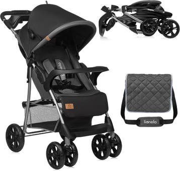 Reisbuggy Zwart - 34% Korting | Tweedekansje, Ophalen of Verzenden, Nieuw, Overige merken, Zonnekap
