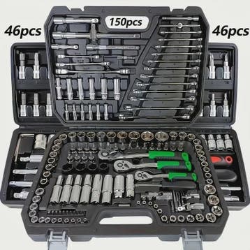 150-delige Multifunctionele Autoreparatie Gereedschapskist -, Verzenden, Nieuw
