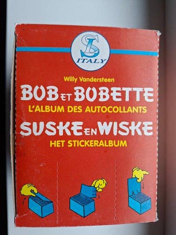 Suske en Wiske - 1 doos stickers - 1995, Nieuw