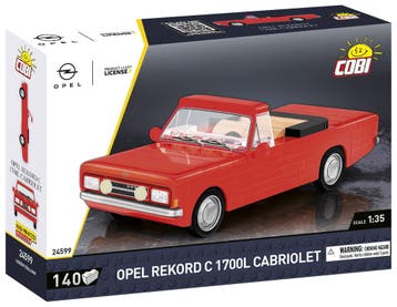 COBI 24599 Opel 1700L Cabriolet (Voertuigen, Modelbouwsets), Verzenden, Nieuw