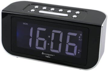 Soundmaster FUR4005 FM radio met radio gestuurde klok, Witgoed en Apparatuur, Wekkers, Verzenden, Nieuw