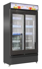 Combisteel Koelkast | 780L | Zwart | +2°C/+10°C | Geforceerd, Witgoed en Apparatuur, Ophalen of Verzenden, Nieuw