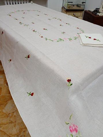 artigianale - Tafelkleed (13) - 270 cm - 168 cm - met de