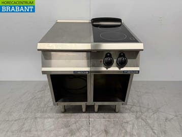 RVS Metos 2 Pits Keramische Kookplaat 80 cm 400V Horeca, Ophalen of Verzenden, Gebruikt