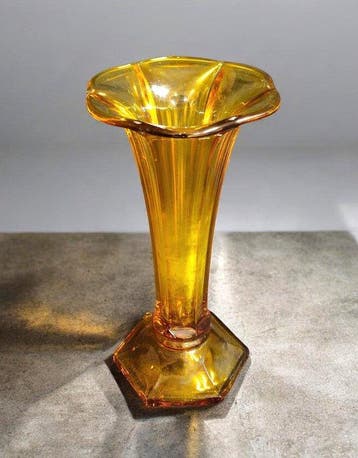 Val Saint Lambert - Flesvaas - Glas - Luxval