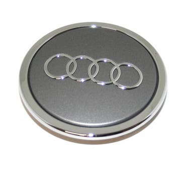 Originele Audi naafkap - grijs-metallic, Ophalen of Verzenden, Nieuw