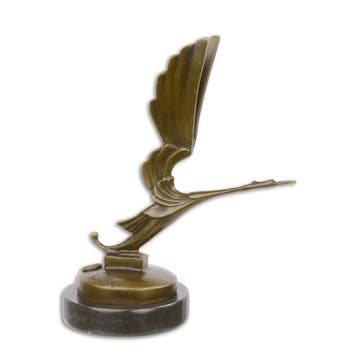 BRONZEN ART DECO OOIEVAAR AUTO MASCOTTE (Interieur), Verzenden, Nieuw