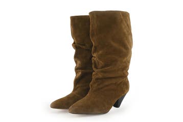 Linea Zeta Enkellaarzen in maat 36 Bruin, Kleding | Dames, Bruin, Verzenden, Lage of Enkellaarzen, Linea Zeta