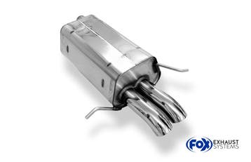 FOX Mercedes C-Klasse W203/ S203 einddemper - 2x63 type 28, Verzenden, Nieuw