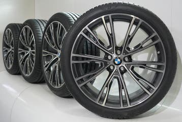 BMW X3 X4 G01 G02 726i 21 inch velgen Bridgestone Runflat Zo, Gebruikt, Velg(en), Zomerbanden, 21 inch