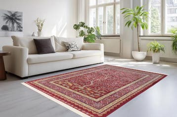 Perzisch Tapijt | Portofino | Picturaal | Rood | 160x230 cm, Verzenden, Nieuw