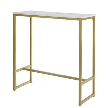 2dekans | SoBuy Bartafel hoog - Max. 50 kg - Marmer Effect -, Huis en Inrichting, Ophalen of Verzenden, Zo goed als nieuw
