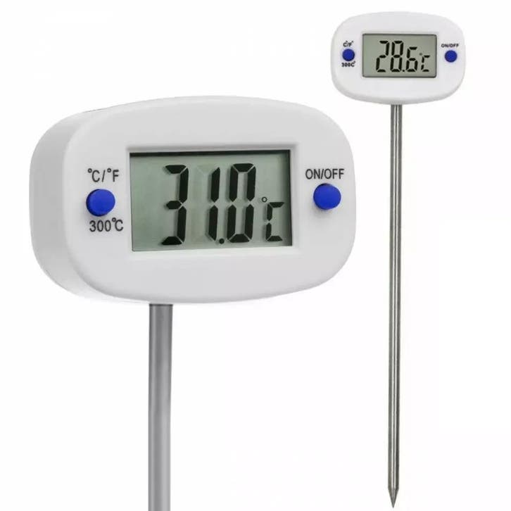 Digitale keukenthermometer met sonde 15 cm – temperatuurbere, Caravans en Kamperen, Overige Caravans en Kamperen, Nieuw, Ophalen of Verzenden
