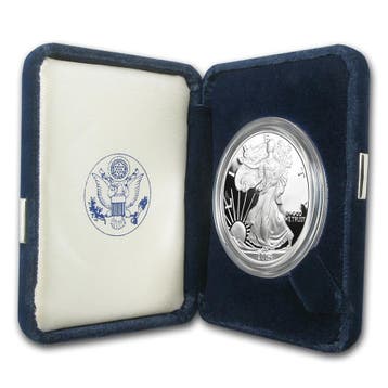 American Silver Eagle  1 oz - 2004 Proof, Verzenden, Midden-Amerika, Losse munt, Zilver