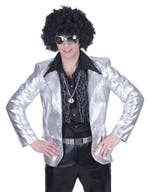 Disco colbert zilver man, Ophalen of Verzenden, Nieuw