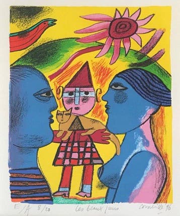 Corneille (1922-2010) - Les beaux jours, exemplaire