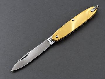 Fraraccio Coltello Fraraccio Temperino 14 cm Ottone Lucidato