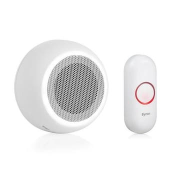 Plug-in deurbel | Byron (Draadloos, 175 meter, 85 dB), Verzenden, Nieuw