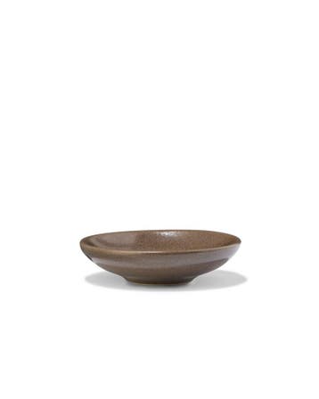 HEMA Schaaltje Ø8cm Puur aardewerk donkerbruin, Verzenden, Nieuw