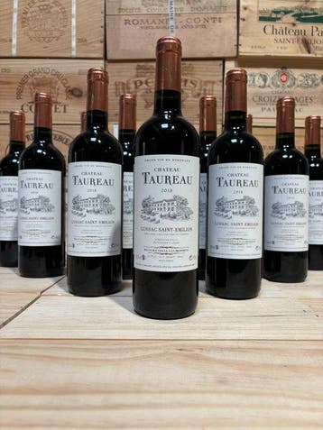 2018 Château Taureau - Saint-Émilion - 12 Flessen (0.75, Nieuw