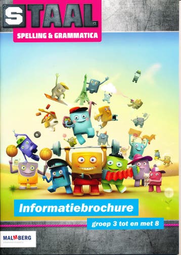 Staal versie 2 Informatiebrochure groep 3 tot en met 8, Boeken, Verzenden, Nieuw