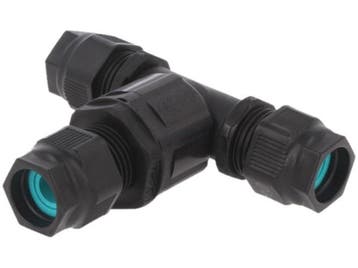Waterdichte kabelverbinder - T splitter - Premium - schroefd, Ophalen of Verzenden, Nieuw