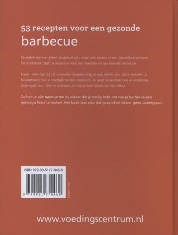 53 recepten voor een gezonde barbecue 9789051770469, Verzenden, Gelezen