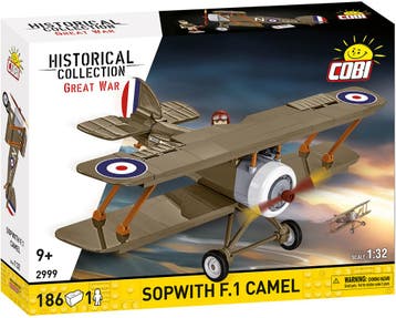 COBI 2999 Sopwith F.1 Camel (Leger bouwsets, Modelbouwsets), Verzenden, Nieuw