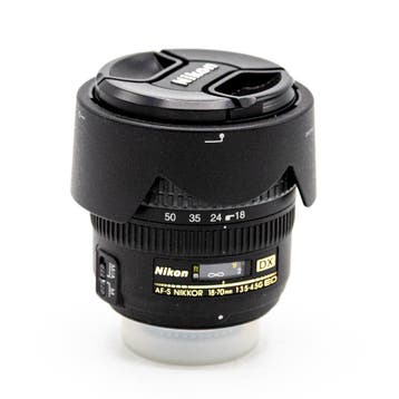 Nikon 18-70mm f/ 3.5-4.5 (occ_6560), Audio, Tv en Foto, Fotografie | Lenzen en Objectieven, Ophalen of Verzenden, Gebruikt