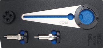 Bgs Technic Krukas katrol houder en draai gereedschapset ..., Verzenden, Nieuw