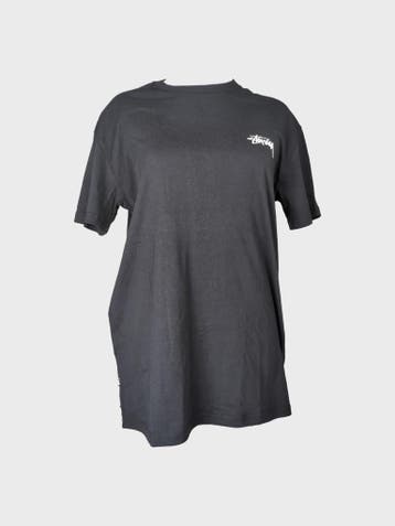 Stüssy T-shirt Dames maat M Zwart, Maat 38/40 (M), Stüssy, Zwart, Ophalen of Verzenden