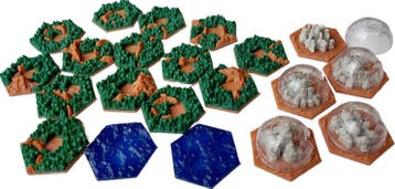 Terraforming Mars - 3D Tiles Amazonis | Fryxgames -, Verzenden, Nieuw