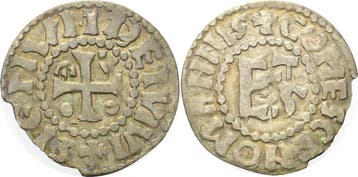 Denar Frankreich-maine, Grafschaft Herbert I 1015-1036, Verzenden