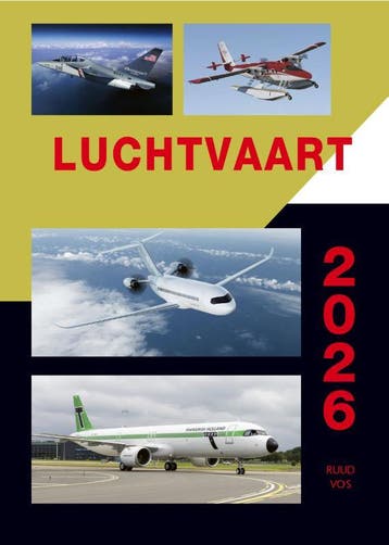 Luchtvaart 2026 | R Vos | Nieuw, Ophalen of Verzenden, Nieuw, R Vos