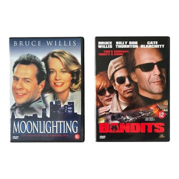 Bandits + Gratis Moonlightning - 2x Bruce Willis (DVD), Verzenden, Nieuw in verpakking