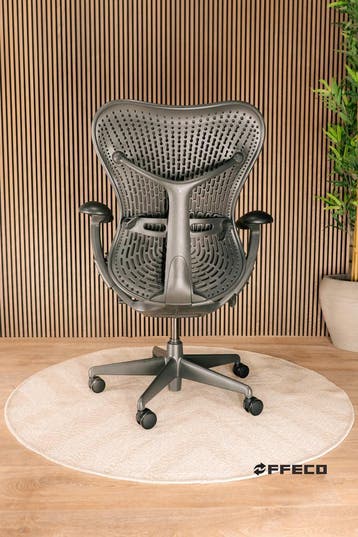 Herman Miller Mirra Office Chair – Black – 5-Year Warranty, Huis en Inrichting, Bureaustoelen, Verzenden, Zwart, Zo goed als nieuw