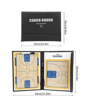 Basketbal Coachbord – Tactiekbord met Magneten & Marker, Verzenden, Nieuw
