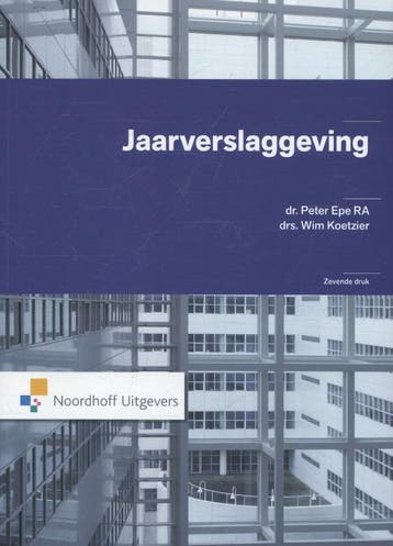 Jaarverslaggeving 9789001829971, Verzenden, Zo goed als nieuw