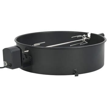 vidaXL BBQ rotisserie ring 57 cm zwart, Witgoed en Apparatuur, Verzenden, Nieuw