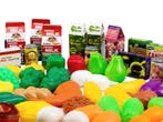 Boodschappen speelgoed 120pcs | Kunststof | OP=OP, Ophalen of Verzenden, Nieuw, Jongen of Meisje