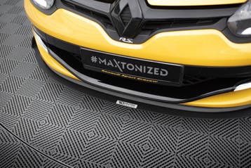Maxton Voorspoiler / Splitter RENAULT MEGANE MK3 RS, Auto diversen, Verzenden