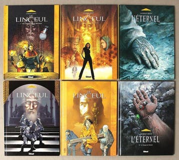 Le Linceul T1 à T4 + LEternel T1 + T2 + ex-libris - Séries, Boeken, Nieuw