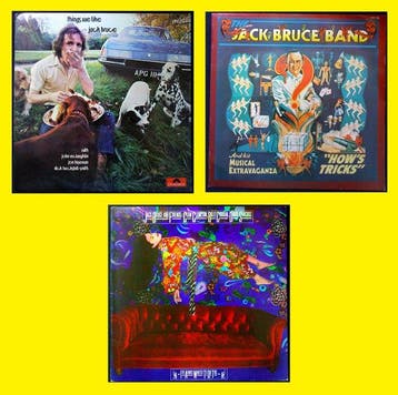 Jack Bruce, The Jack Bruce Band - Lot of 3 original LPs. -, Nieuw in verpakking