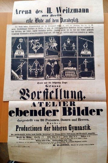 Arena des H. Weitzmann aus Berlin - 1857