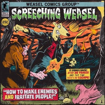 cd - screeching weasel - HOW TO MAKE ENEMIES AND IRRITATE..., Verzenden, Zo goed als nieuw