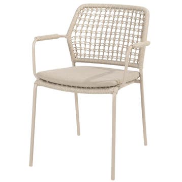 Barista dining tuinstoel stapelbaar latte Taste 4SO set van, Tuin en Terras, Tuinstoelen, Ophalen of Verzenden, Nieuw