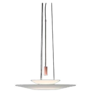 Vibia Hanglamp Flamingo 1540 - 2700k Dimbaar, Huis en Inrichting, Ophalen of Verzenden, Gebruikt, Metaal