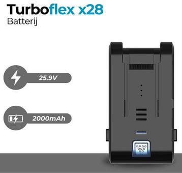 2dekans | Sanovy Steelstofzuiger Accu - Sanovy Turbo Flex, Ophalen of Verzenden, Zo goed als nieuw