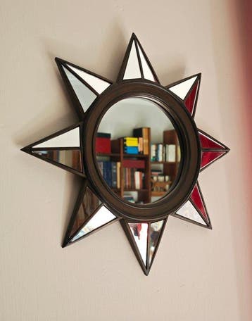 Wandspiegel- Sunburst - Glas - Zonnespiegel